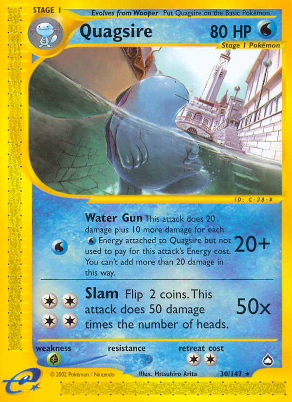 Quagsire (30/147) [Aquapolis] | Exor Games Truro