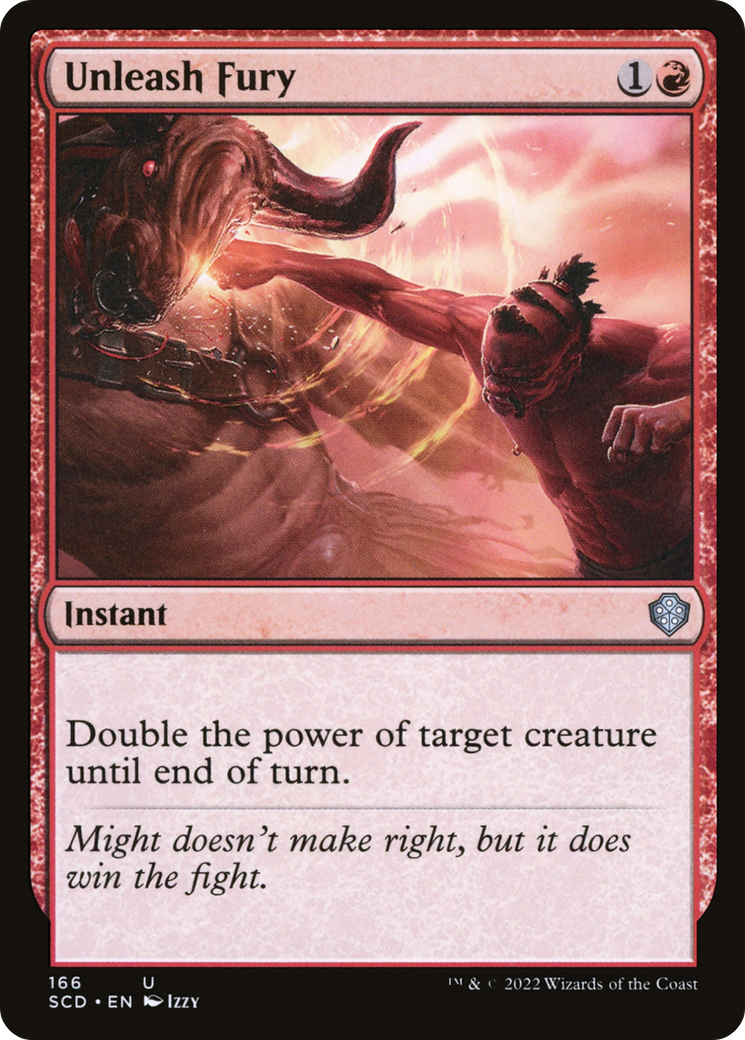 Unleash Fury [Starter Commander Decks] | Exor Games Truro