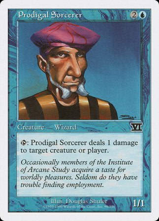 Prodigal Sorcerer [Classic Sixth Edition] | Exor Games Truro