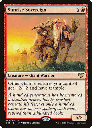 Sunrise Sovereign [Commander 2015] | Exor Games Truro
