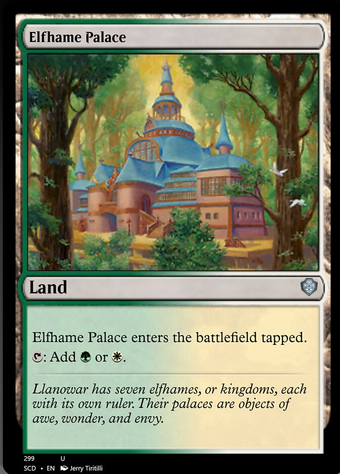 Elfhame Palace [Starter Commander Decks] | Exor Games Truro