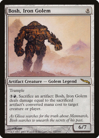 Bosh, Iron Golem [Mirrodin] | Exor Games Truro