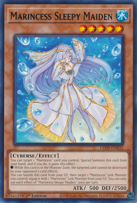 Marincess Sleepy Maiden [LED9-EN032] Rare | Exor Games Truro