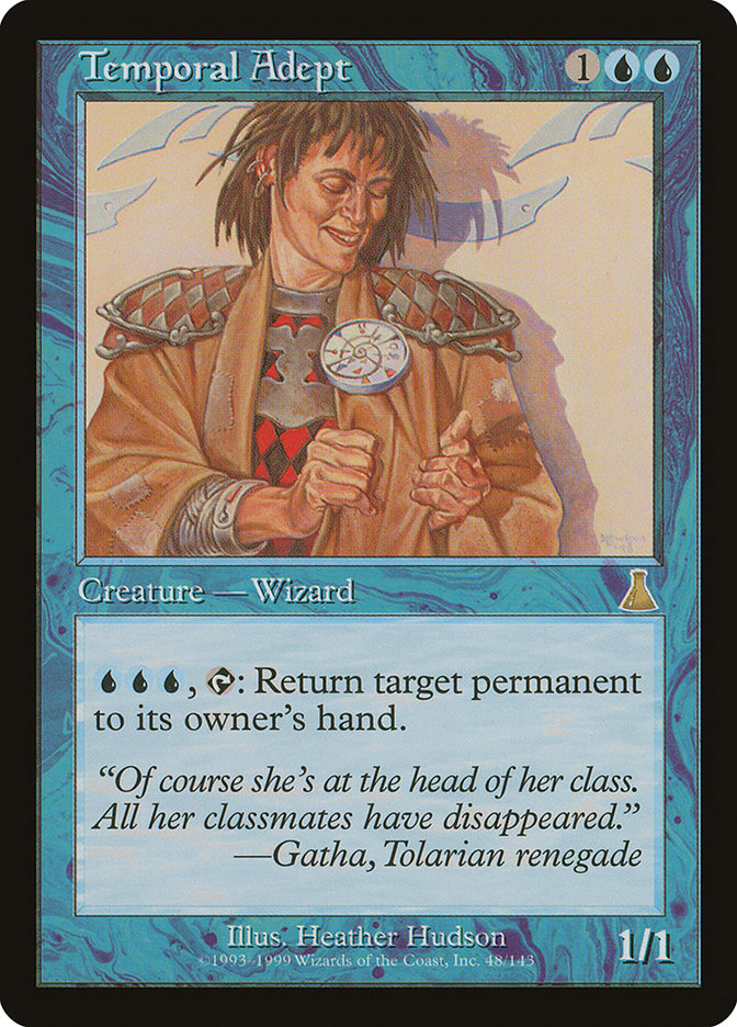 Temporal Adept [Urza's Destiny] | Exor Games Truro