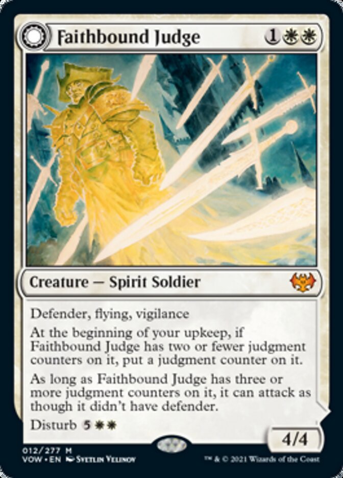 Faithbound Judge // Sinner's Judgment [Innistrad: Crimson Vow] | Exor Games Truro