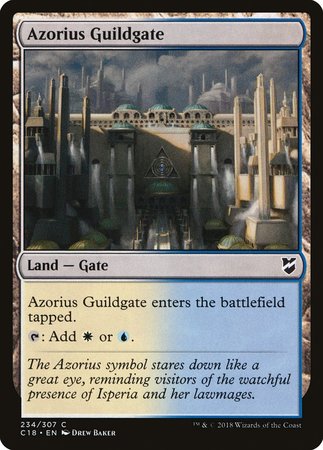 Azorius Guildgate [Commander 2018] | Exor Games Truro