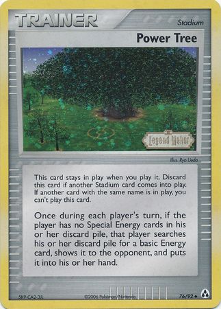 Power Tree (76/92) (Stamped) [EX: Legend Maker] | Exor Games Truro