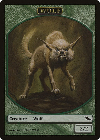 Wolf Token [Shadowmoor Tokens] | Exor Games Truro