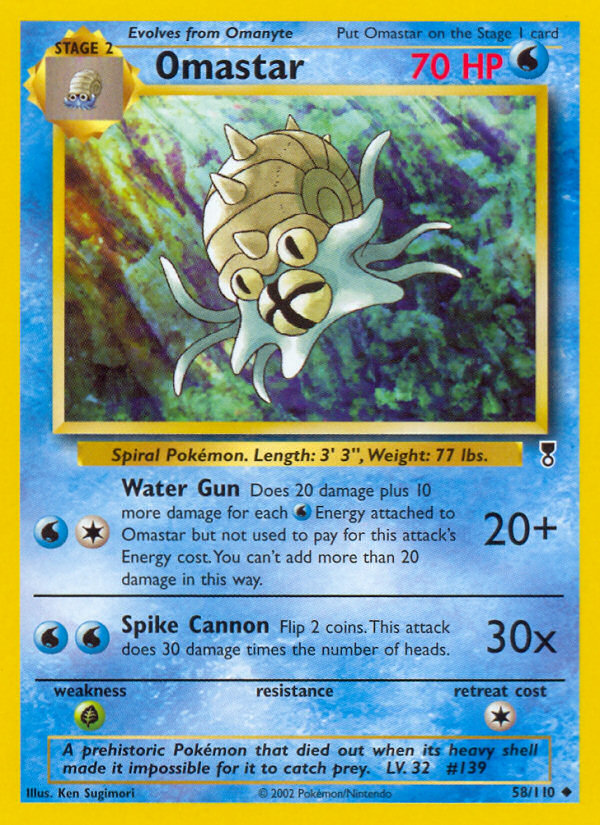Omastar (58/110) [Legendary Collection] | Exor Games Truro