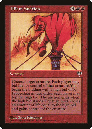 Illicit Auction [Mirage] | Exor Games Truro