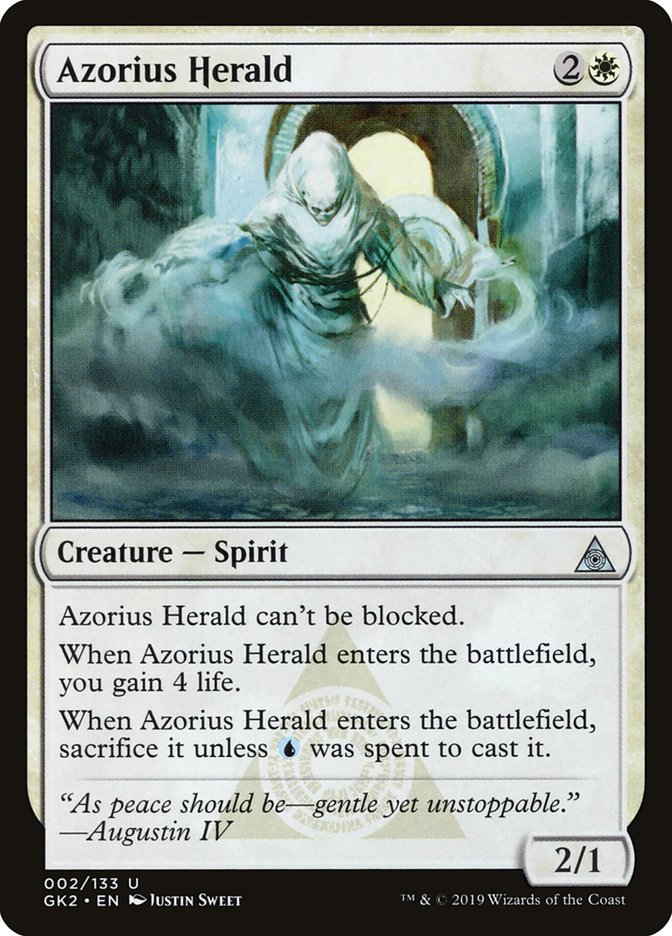 Azorius Herald [Ravnica Allegiance Guild Kit] | Exor Games Truro