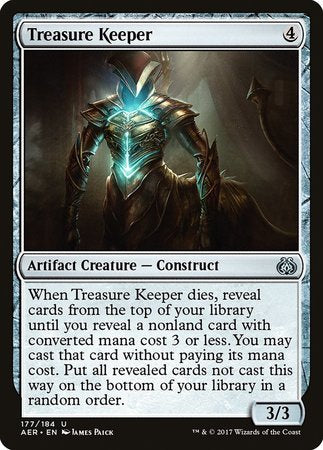 Treasure Keeper [Aether Revolt] | Exor Games Truro