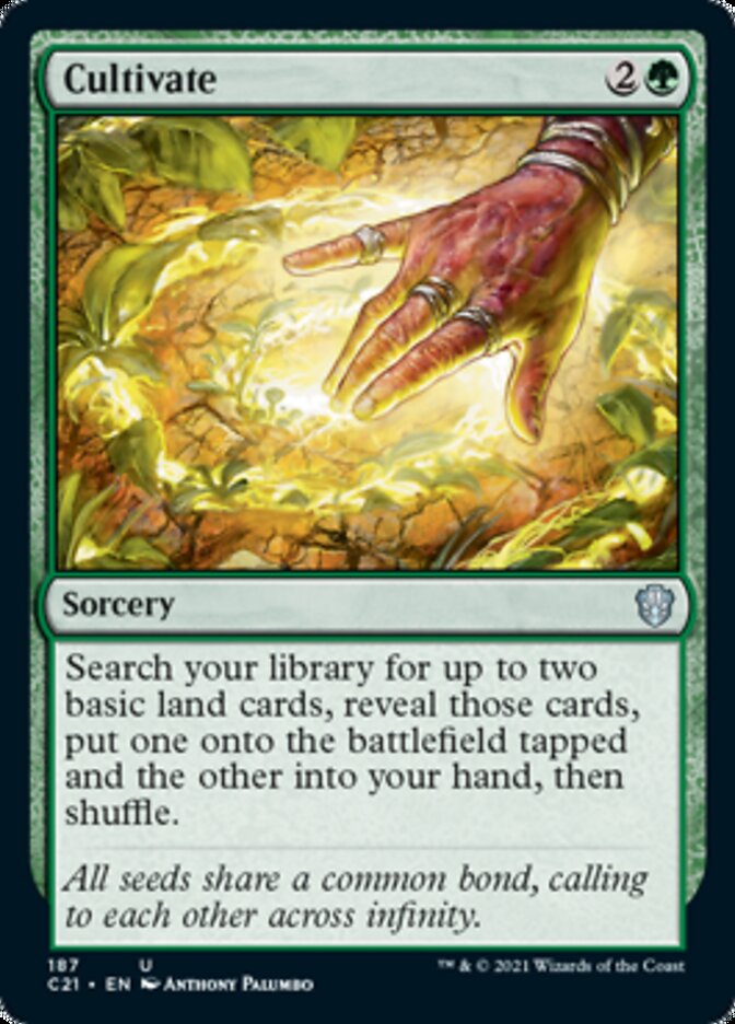 Cultivate [Commander 2021] | Exor Games Truro