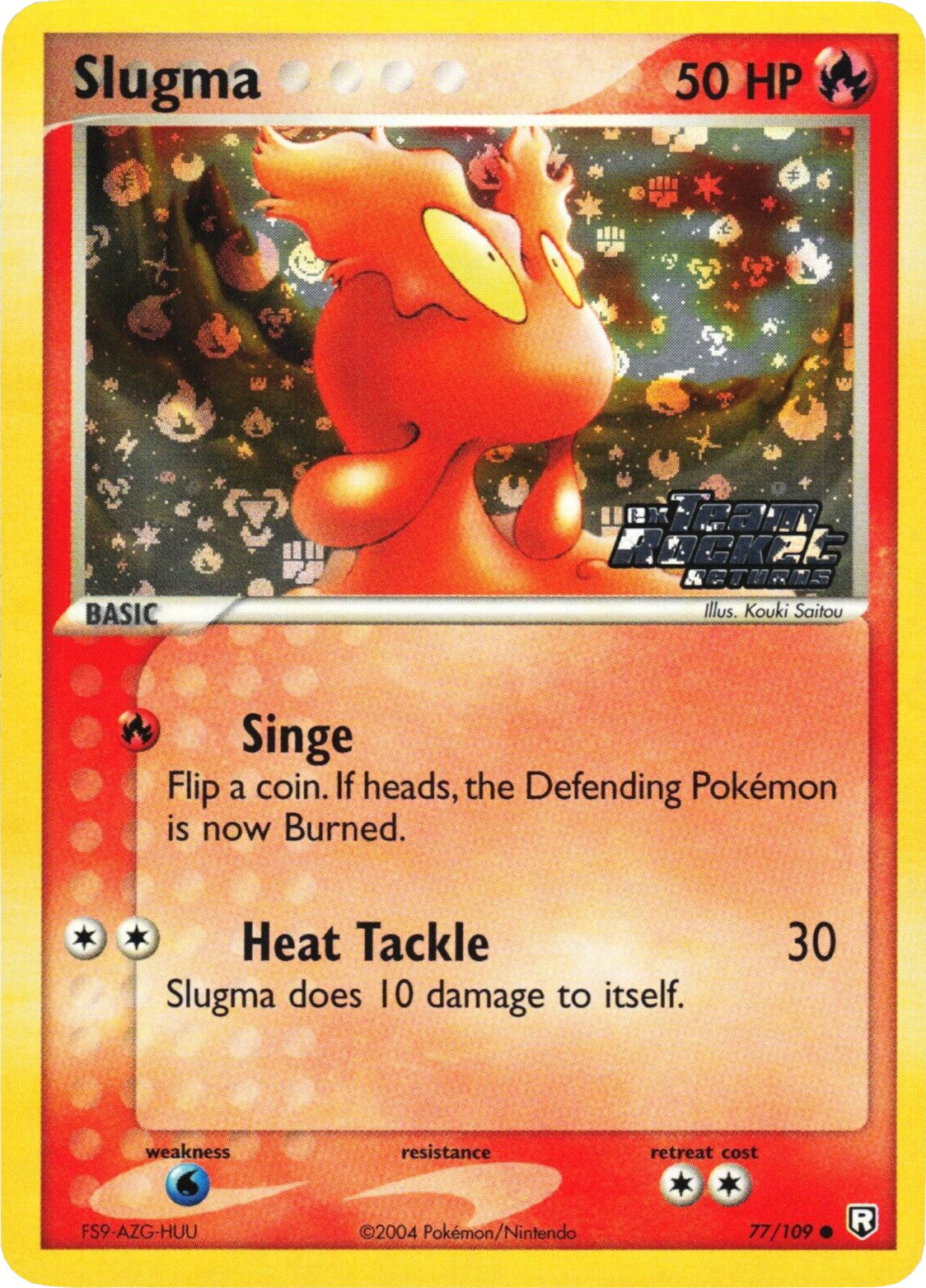 Slugma (77/109) (Stamped) [EX: Team Rocket Returns] | Exor Games Truro