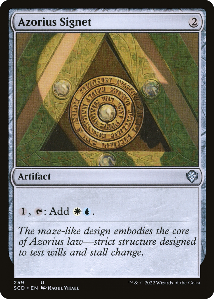Azorius Signet [Starter Commander Decks] | Exor Games Truro