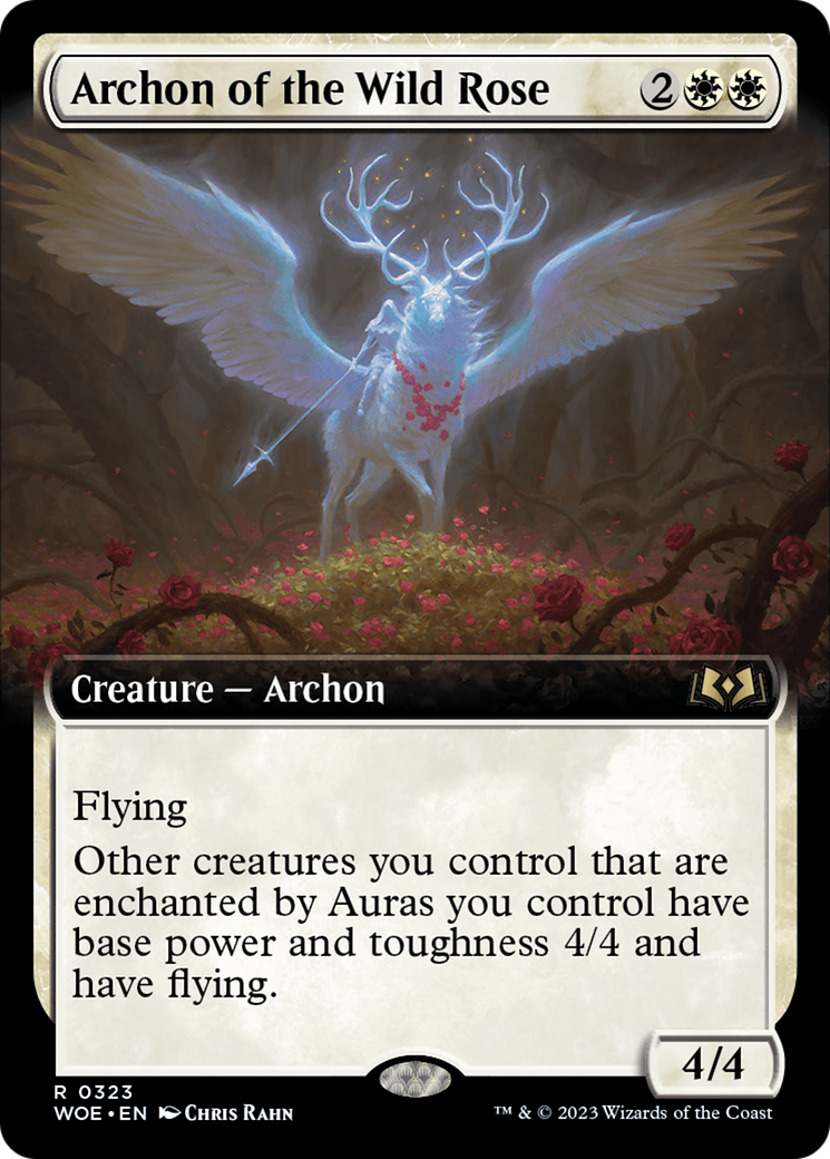 Archon of the Wild Rose (Extended Art) [Wilds of Eldraine] | Exor Games Truro