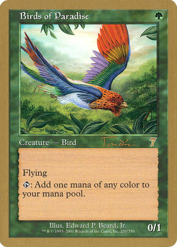 Birds of Paradise (Jan Tomcani) [World Championship Decks 2001] | Exor Games Truro