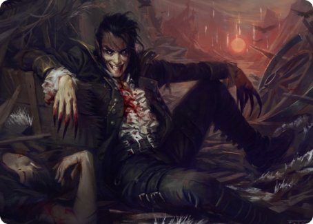 Arrogant Outlaw Art Card [Innistrad: Midnight Hunt Art Series] | Exor Games Truro