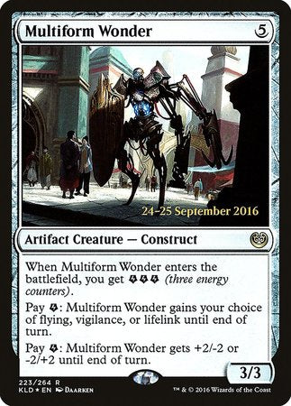 Multiform Wonder [Kaladesh Promos] | Exor Games Truro