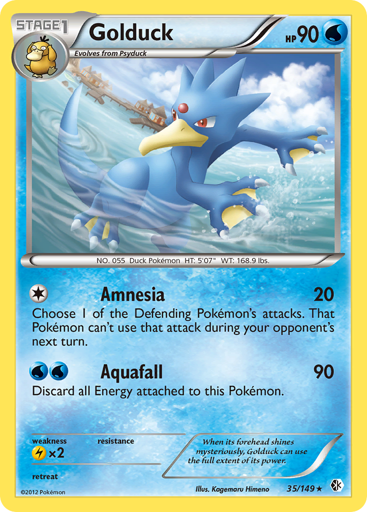 Golduck (35/149) [Black & White: Boundaries Crossed] | Exor Games Truro