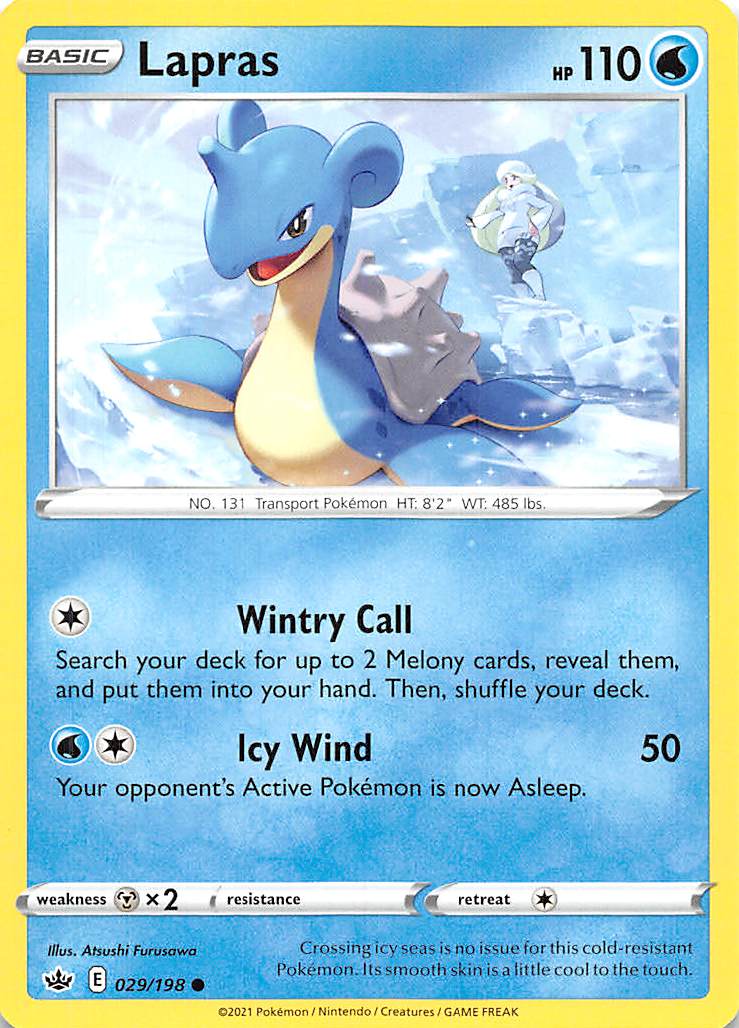 Lapras (029/198) [Sword & Shield: Chilling Reign] | Exor Games Truro