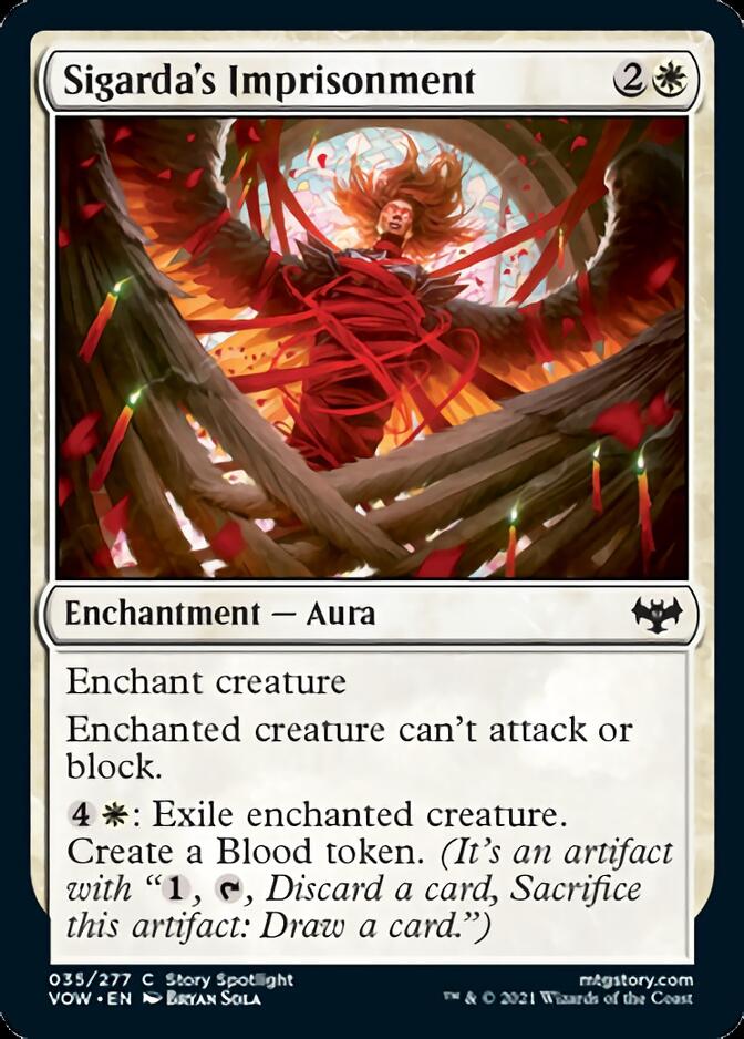 Sigarda's Imprisonment [Innistrad: Crimson Vow] | Exor Games Truro