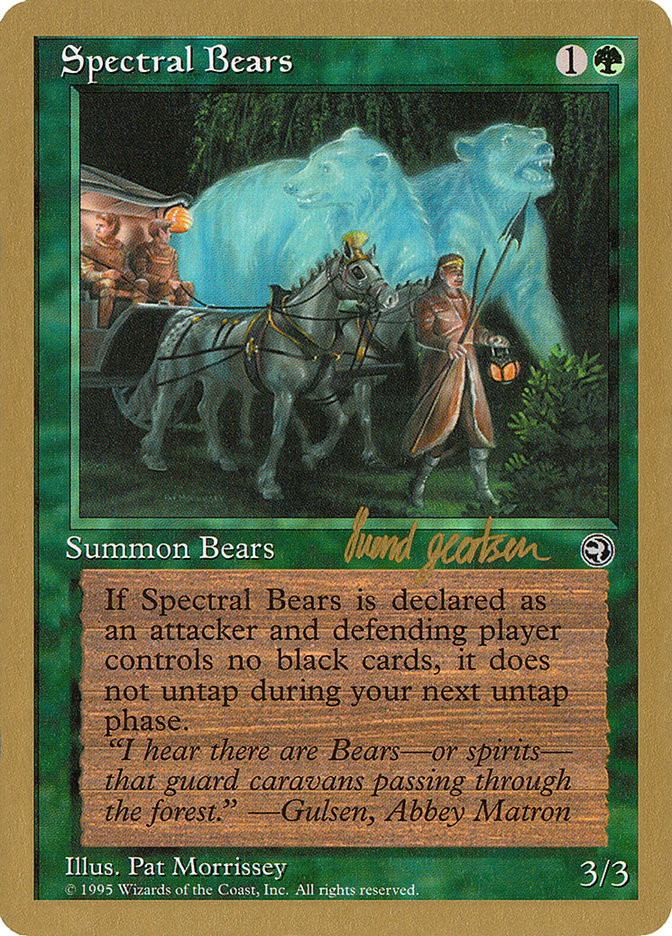 Spectral Bears (Svend Geertsen) [World Championship Decks 1997] | Exor Games Truro