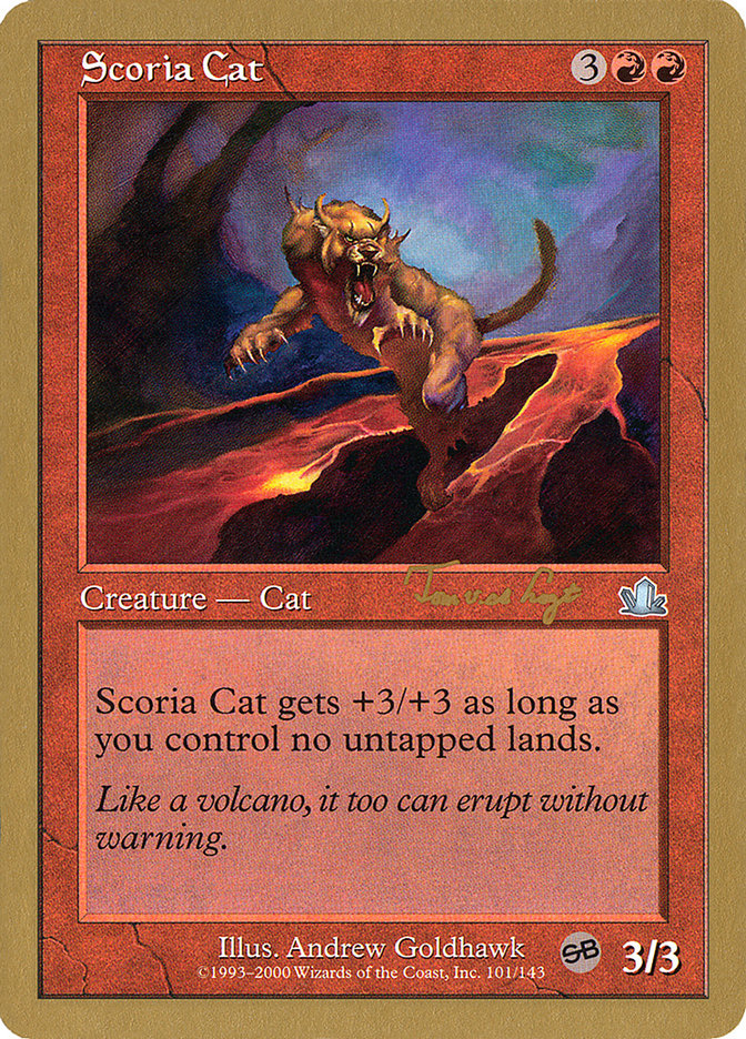 Scoria Cat (Tom van de Logt) (SB) [World Championship Decks 2001] | Exor Games Truro