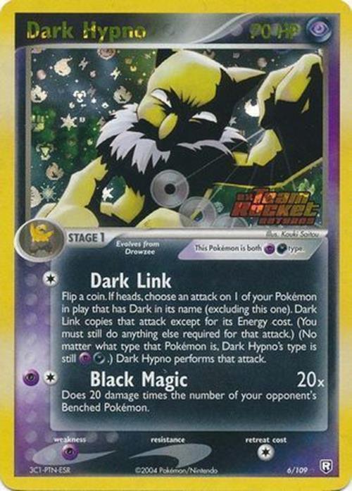 Dark Hypno (6/109) (Stamped) [EX: Team Rocket Returns] | Exor Games Truro