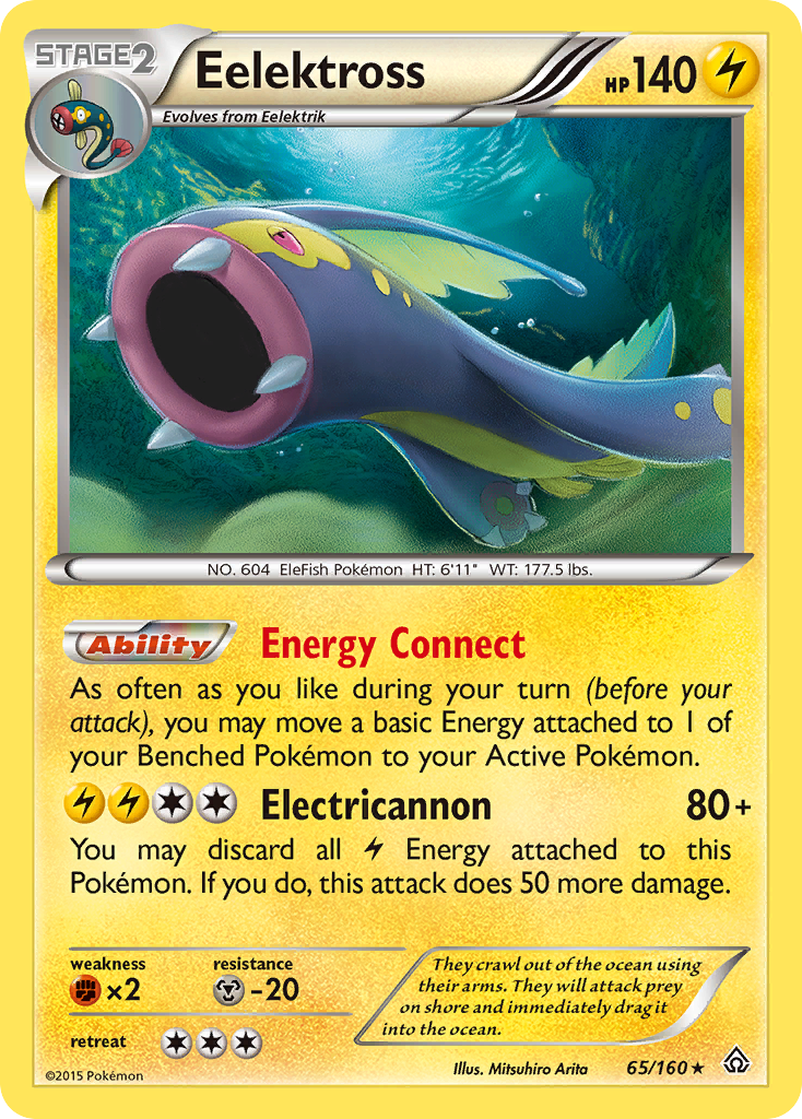 Eelektross (65/160) [XY: Primal Clash] | Exor Games Truro