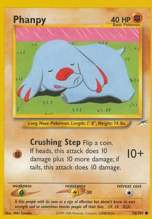 Phanpy (76/105) [Neo Destiny Unlimited] | Exor Games Truro