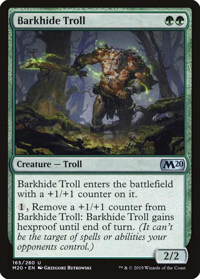 Barkhide Troll [Core Set 2020] | Exor Games Truro