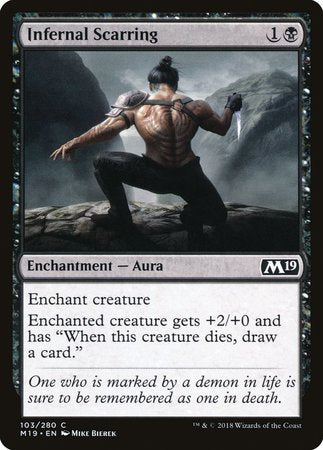 Infernal Scarring [Core Set 2019] | Exor Games Truro