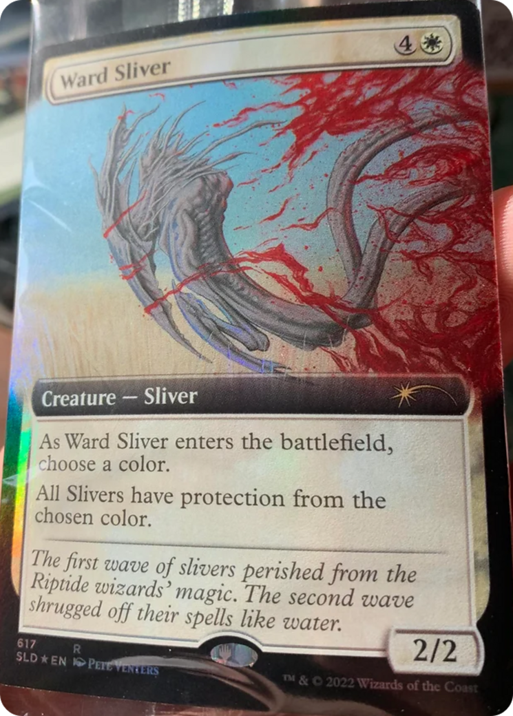 Ward Sliver (Extended Art) [Secret Lair Drop Promos] | Exor Games Truro