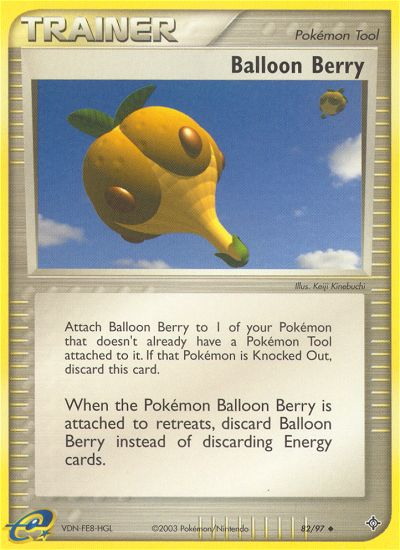 Balloon Berry (82/97) [EX: Dragon] | Exor Games Truro