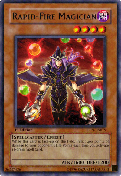 Rapid-Fire Magician [EEN-EN019] Rare | Exor Games Truro