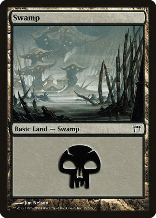 Swamp (295) [Champions of Kamigawa] | Exor Games Truro