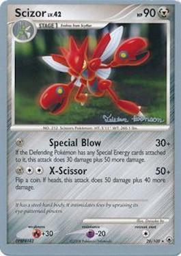 Scizor LV.42 (29/100) (Intimidation - Tristan Robinson) [World Championships 2008] | Exor Games Truro