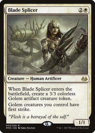 Blade Splicer [Modern Masters 2017] | Exor Games Truro