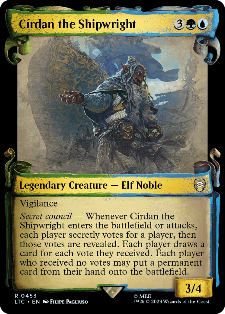 Cirdan the Shipwright [The Lord of the Rings: Tales of Middle-Earth Commander Showcase Scrolls] | Exor Games Truro