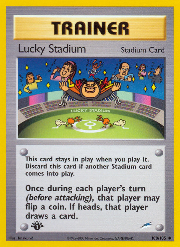 Lucky Stadium (100/105) [Neo Destiny 1st Edition] | Exor Games Truro