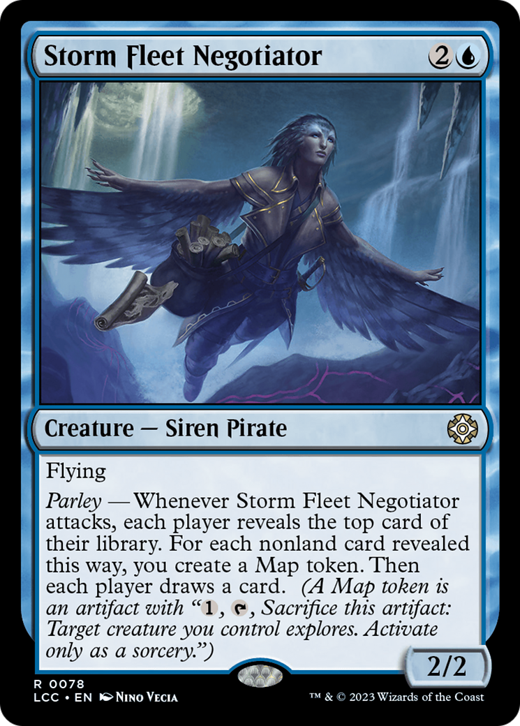 Storm Fleet Negotiator [The Lost Caverns of Ixalan Commander] | Exor Games Truro