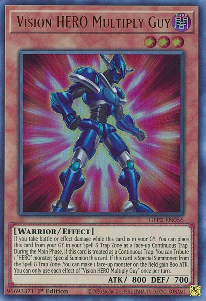 Vision HERO Multiply Guy [GFP2-EN056] Ultra Rare | Exor Games Truro