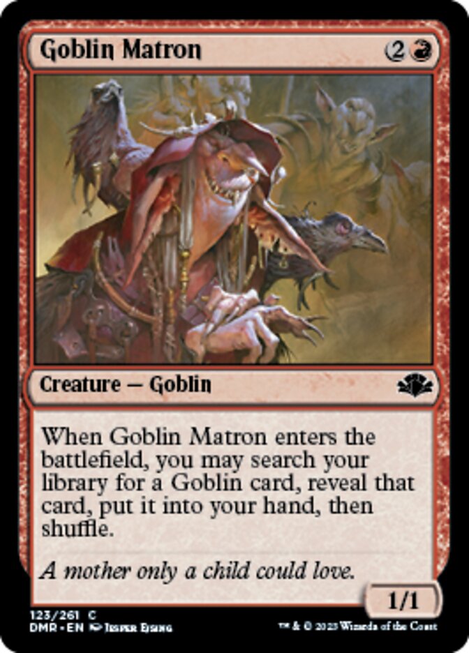 Goblin Matron [Dominaria Remastered] | Exor Games Truro