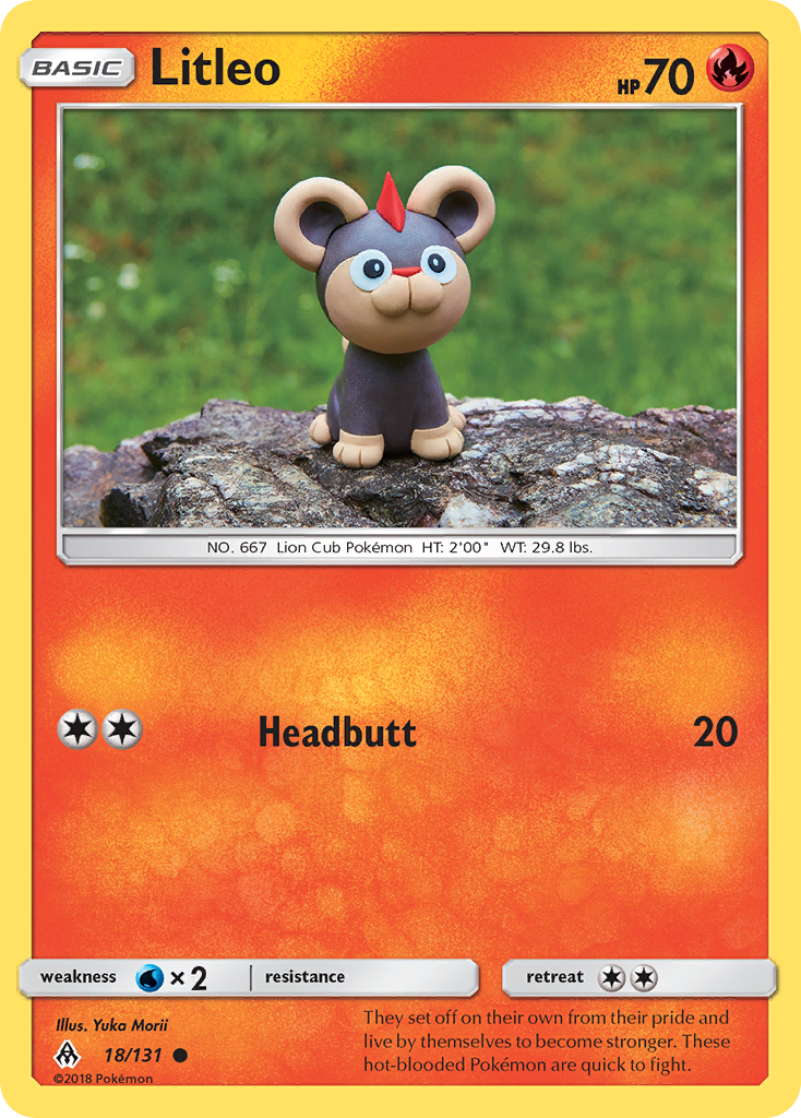 Litleo (18/131) [Sun & Moon: Forbidden Light] | Exor Games Truro