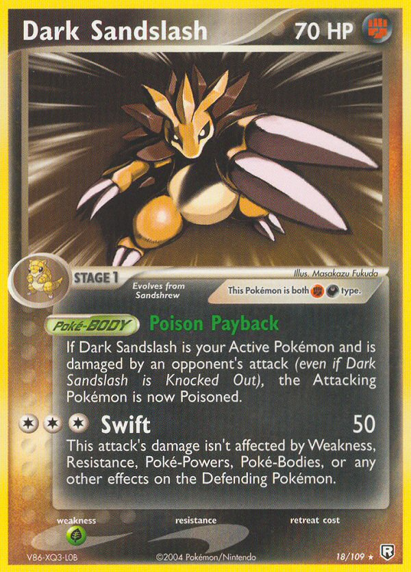 Dark Sandslash (18/109) [EX: Team Rocket Returns] | Exor Games Truro