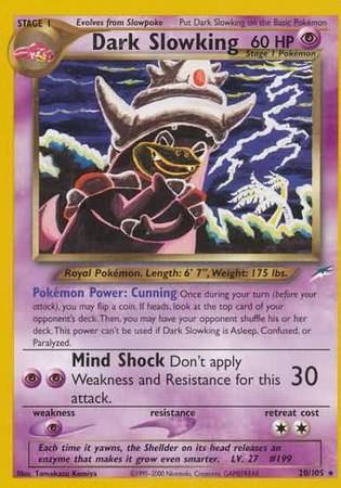 Dark Slowking (20/105) [Neo Destiny Unlimited] | Exor Games Truro