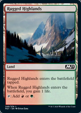 Rugged Highlands [Core Set 2021] | Exor Games Truro