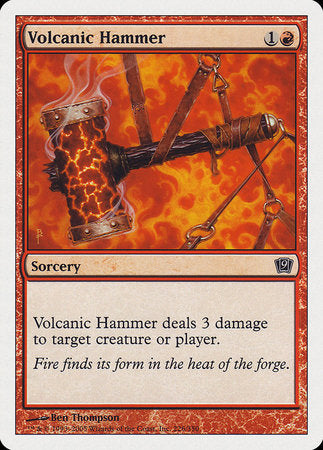 Volcanic Hammer [Ninth Edition] | Exor Games Truro