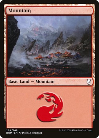 Mountain (264) [Dominaria] | Exor Games Truro